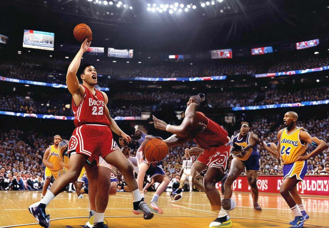 2004年NBA季后赛经典对决：科比奥尼尔VS姚麦火花碰撞(图3)