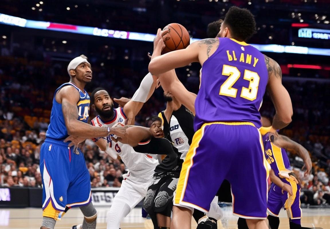 2019年NBA洛杉矶德比战：湖人快船巅峰对决亮点回顾(图3)